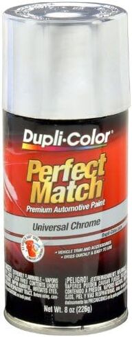 Dupli-Color BUN0200 Universal Chrome Exact-Match Automotive Paint - 8 oz. Aerosol by Dupli-Color in Kuwait