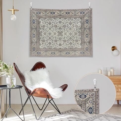 36 Sets Tapestry Hangers Wall Hanging Clips, 1.2 Inch Plastic & Metal No Drill Wall Clips for Tapestry, Posters, Rugs, Quilts and Fabric Decorations in Saudi Arabia