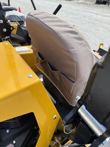 Durafit Seat Covers, Custom Fit Hustler X one, Super Z, Hyper Drive.Super I40 and Diesel Z Zero Turn Mowers in Tan Endura with Airtex Breathability. Knob on Base. Such Comfort from Wicking Fabric. in Kuwait