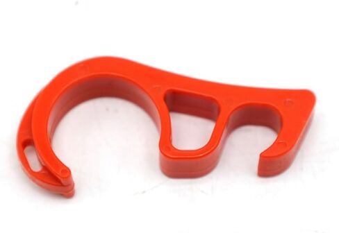 Motorcycle Handlebar Handbrake Universal Scooter Motocross Monkey ATV Motorcycle Parking Buckle(Orange) in Saudi Arabia