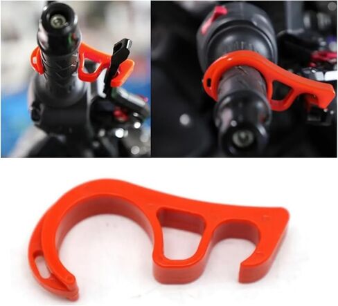 Motorcycle Handlebar Handbrake Universal Scooter Motocross Monkey ATV Motorcycle Parking Buckle(Orange) in Saudi Arabia