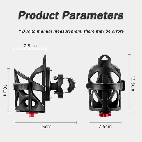 Motorcycle Cup Holder for Piaggio XEvo 400 2008 2009 2010 2011, 360° Adjustable Drink Holder, Motorcycle Water Bottle Holder for Handlebar & Frame, Fit Bike Motorcycle Scooter in Saudi Arabia