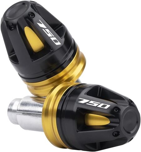 Universal Motorcycle Handlebar End Plugs For CB750 Hornet 2023-2025 NC 750 2014-2023 NC 750X 2014-2025 NC 750S 2014-2018 Forza 750 2021-2024 17mm Diameter Accessories (Black) in Saudi Arabia