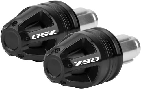 Universal Motorcycle Handlebar End Plugs For CB750 Hornet 2023-2025 NC 750 2014-2023 NC 750X 2014-2025 NC 750S 2014-2018 Forza 750 2021-2024 17mm Diameter Accessories (Black) in Saudi Arabia