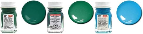 Make Your Day Testors Green Enamel Paint Variety (Pack of 10) Paintbrushes in Saudi Arabia
