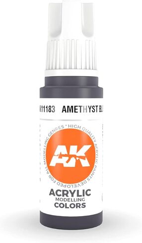 AK Interactive 3rd Gen Acrylic Amethyst Blue 17ml in Kuwait