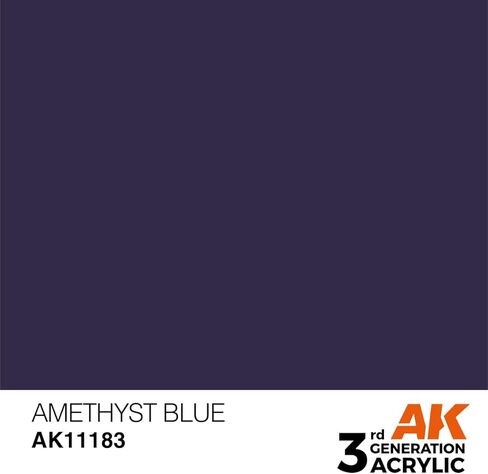 AK Interactive 3rd Gen Acrylic Amethyst Blue 17ml in Kuwait