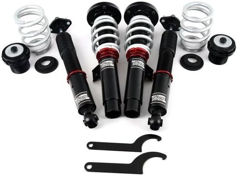 ECS Performance Adjustable Coilover System Compatible with BMW E46 Non-M Models in Saudi Arabia