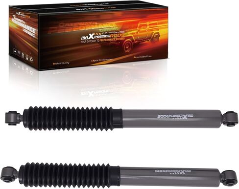 maXpeedingrods 4" Rear Lowering Shocks for Chevy Silverado/GMC Sierra 1500 2019-2025, Nitrogen-charged Drop Shocks in Kuwait