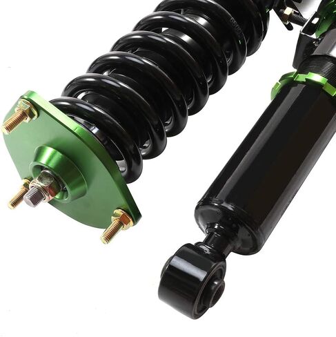 Coilovers Suspension Kit Fit for Nissan for 370Z 2009-2021, for Infiniti for G25 2011-2012, for G37 2008-2013 Coilovers Struts, Height Adjustable Lowering Kit, Green in Saudi Arabia