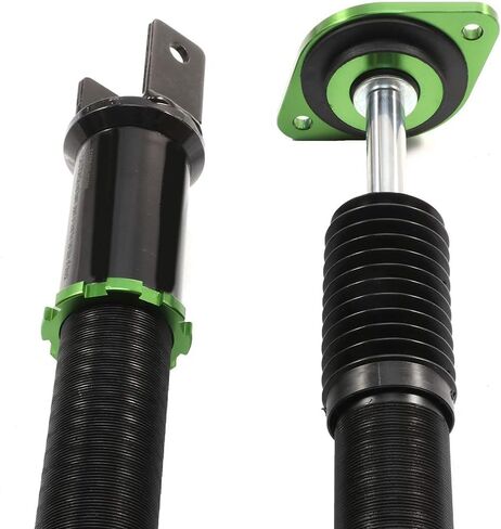 Coilovers Suspension Kit Fit for Nissan for 370Z 2009-2021, for Infiniti for G25 2011-2012, for G37 2008-2013 Coilovers Struts, Height Adjustable Lowering Kit, Green in Saudi Arabia