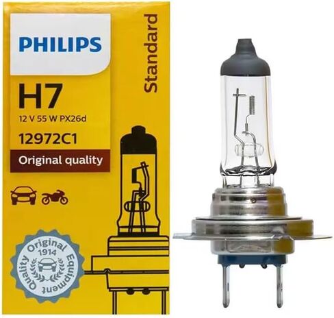 Philips H7-OLD Standard Halogen Headlight Bulb (Pack of 1) in Kuwait