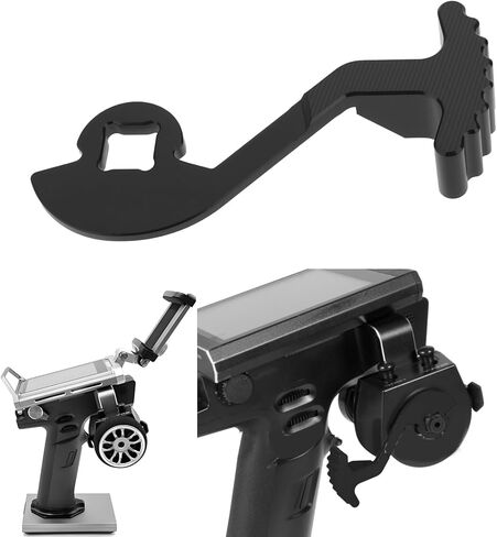 RC Transmitter One-Handed Control Adapter Steering Wheel Upgrade Part Compatible with Flysky NB4 Noble Lite NB4 PRO Controllers in Saudi Arabia