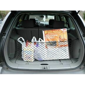 شبكة شحن منظم صندوق السيارة الخلفي لسيارة Toyota Matrix 2003-2008 - شبكة شحن على شكل ظرف للعربة - شبكة مرنة ممتازة لتخزين صندوق السيارة - متوافقة مع المصفوفة in Kuwait