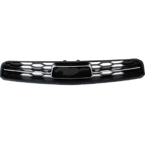 مجموعة شبكة Evan-Fischer متوافقة مع 2010-2012 Ford Mustang Chrome Shell / نموذج قاعدة إدراج أسود مطلي مع Pony Pkg in Kuwait
