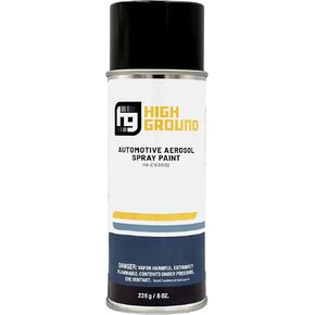 HIGH GROUND Factory Matched Automotive Spray Paint for Mercedes Automobiles (040 Black, Solvent) in Saudi Arabia
