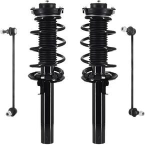 PM Auto Set of 4 Front Sway Bar Link-Quick Complete Strut-Coil Spring Assembly Replacement For 2011-2014 Volkswagen Jetta in Kuwait