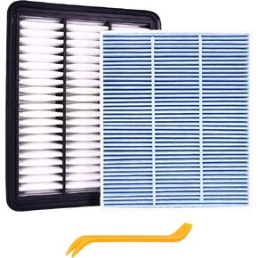 Engine Air Filter&Cabin Air Filter Combo Pack-Compatible with Mazda CX-9 CX9 2.5L 2016 2017 2018 2019 2020 2021 2022 2023-CF12157&CA12167 in Kuwait