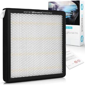 HEPA Cabin Air Filter with Activated Carbon,Tested 99.95% Filtration, Zero deformation,CF10134 for Acura ILX/MDX/RDX/TLX; Honda Accord/Civic/CR-V/Crosstour/Odyssey/Passport/Pilot/Ridgeline in Saudi Arabia