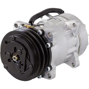 ضاغط التيار المتردد وقابض تكييف الهواء مزدوج الحزام مقاس 125 مم يستبدل Sanden SD7H15 HD 4860 4055 4452 4861 8269 مع مفتاح سلك واحد 12 فولت - BuyAutoParts 60-04360NA جديد in Kuwait
