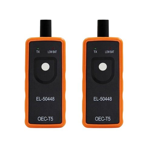 أداة إعادة ضبط TPMS لمستشعر ضغط الإطارات - EL-50448 أداة تنشيط إعادة ضبط مستشعر ضغط الإطارات، أداة برمجة TPMS بزر واحد مع أجهزة OEC-T5 لمركبات جنرال موتورز (عبوة واحدة) in Kuwait