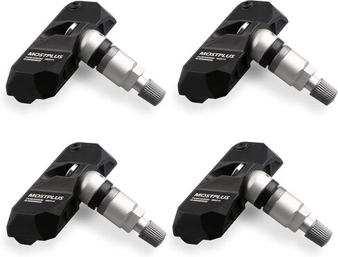Mostplus 433MHZ مستشعر ضغط الإطارات TPMS 36236798726 36236781847 متوافق مع BMW 325i 328i 335i 528i 550i 750i X3 X5 X6 Z4 4 قطعة in Kuwait