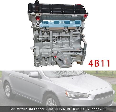 MAD HORNETS 4B11 Engine Block Assembly Motor 4 Cylinder 2.0L For Mitsubishi Lancer 2008-2015 NON TURBO in Kuwait