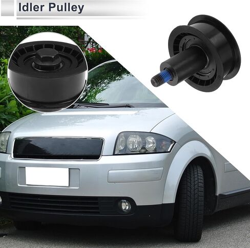 Drive Belt Idler Pulley Serpentine Tensioner Pulley Idler for Audi A4 1997-2002 No.036109244D Rubber Wheel 1 Pcs in Saudi Arabia