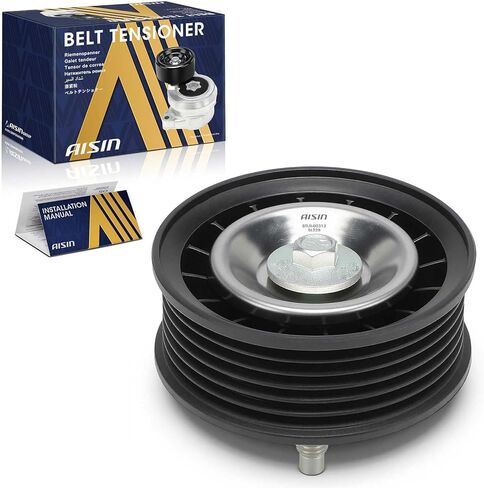 AISIN AFTERMARKET BTLR-00312 Drive Belt Idler Pulley - Compatible with Land Rover Discovery Sport 2015-2018, Range Rover Evoque 2018 - L4 2.0L in Kuwait