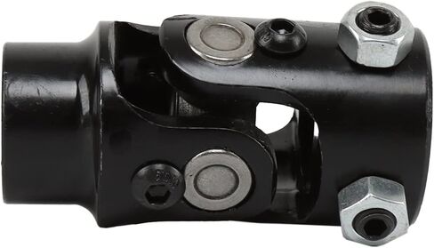 3/4" Round X 1" DD Black Powder Coated Steering Shaft U Joint Column Size Column in Saudi Arabia