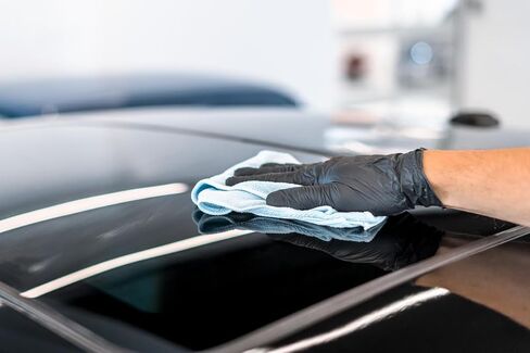 SOFT99 Glaco Roll On Large 120ml - Rain Repellent Glass Coating for Car - Strong Hydrophobic Liquid Wiper - Ergonomic Bottle Shape and Integrated Applicator in Saudi Arabia