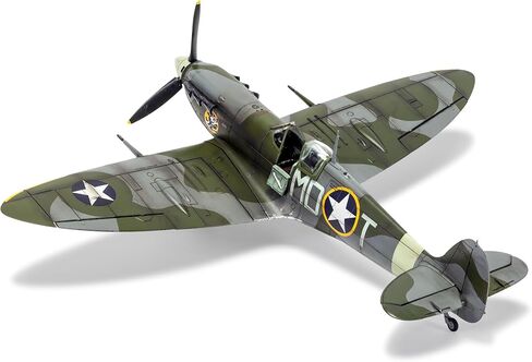 Airfix Model Airplane Kit Model - A05125A Supermarine Spitfire Mk.Vb, Plastic Plane Model Kits for Adults & Kids, Skill Level 3, 1:48 Scale WW2 Military Aircraft Models - Real Aeroplane Models in Saudi Arabia
