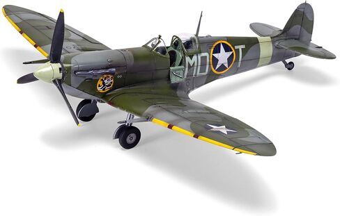 Airfix Model Airplane Kit Model - A05125A Supermarine Spitfire Mk.Vb, Plastic Plane Model Kits for Adults & Kids, Skill Level 3, 1:48 Scale WW2 Military Aircraft Models - Real Aeroplane Models in Saudi Arabia