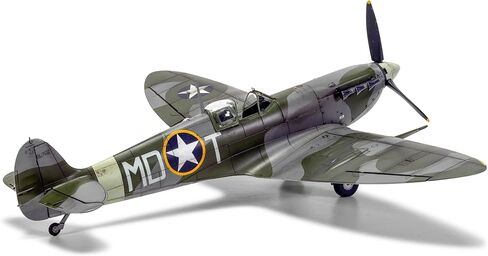 Airfix Model Airplane Kit Model - A05125A Supermarine Spitfire Mk.Vb, Plastic Plane Model Kits for Adults & Kids, Skill Level 3, 1:48 Scale WW2 Military Aircraft Models - Real Aeroplane Models in Saudi Arabia