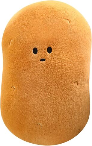 funnykitten Potato Plush, Kawaii Stuffed Potato Pillow Soft Realistic Potato Plushie Toy Funny Food Plush Pillows Gift for Home Decor Party, 21.6 inch in Saudi Arabia