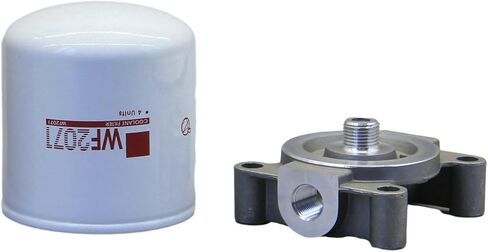 WF2071-S Coolant Filter WF2071 & 204163S Filter Base Fit for Freightliner International Peterbilt model Cummins ISL ISC ISB ISX Caterpillar C16 C15 C13 C12 Engine in Kuwait