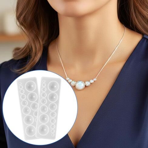 4 Pcs Jewelry Resin Molds, Gemstone Silicone Mold Crystal Stones Silicone Mold Clear Epoxy Resin Jewelry Casting Molds for DIY Earring Pendant in Kuwait