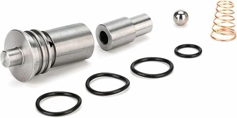 مجموعة صمامات تجاوز التدفق المبرد STL010 المتوافقة مع نظام تبريد ناقل الحركة Cadillac Chevy GMC 2014-Up 6L80E 6L90E، 2016-Up 8L80E 8L90E، حزمة واحدة in Kuwait
