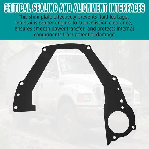 Motoparty for Ford F250 F350 F450 F550 1999-2003 ZF6 Transmission Spacer Plate Adapter Super Duty 7.3 7.3L Powerstroke Diesel in Kuwait
