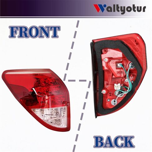 Waltyotur استبدال مصباح الفرامل الخلفية الذيل ل RAV4 2006 2007 2008 الذيل ضوء استبدال ل 8156142100 TO2818127 الجانب الأيسر للسائق in Kuwait