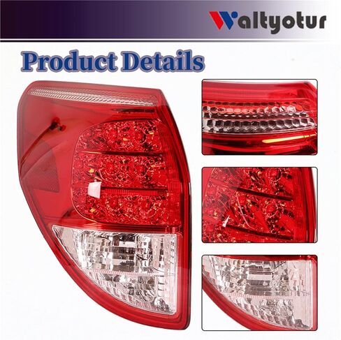 Waltyotur استبدال مصباح الفرامل الخلفية الذيل ل RAV4 2006 2007 2008 الذيل ضوء استبدال ل 8156142100 TO2818127 الجانب الأيسر للسائق in Kuwait