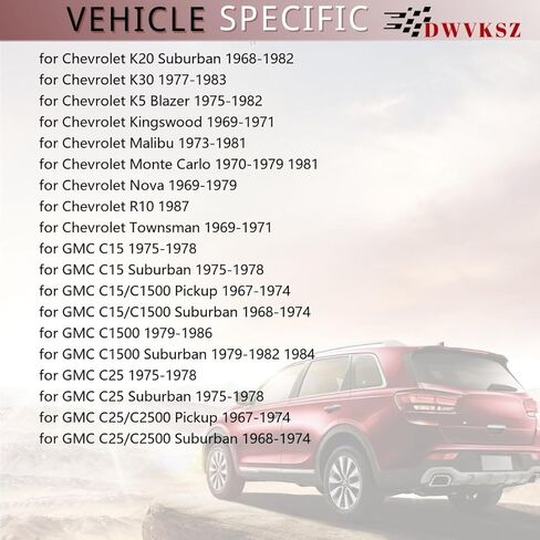 استبدال ختم عمود ناقل الحركة اليدوي لسيارة GMC C25/C2500 بيك اب 7.4L دليل 1973 1974، لسيارة شيفروليه كينجسوود 5.0L دليل 1969 1971، لدليل Kingswood 6.6L 1970 1971، حزمة واحدة in Kuwait
