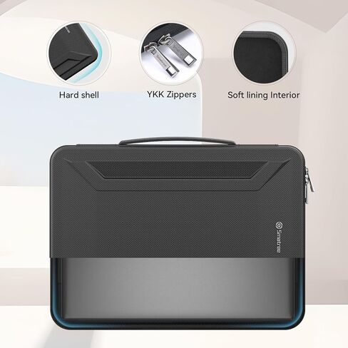حافظة كمبيوتر محمول Smatree T50T صلبة مقاس 14 بوصة متوافقة مع MSI Modern 14 B10MW وMSI Summit E14 FlipEvo A12MT-015/A12MT-016/A12MT-017 in Kuwait
