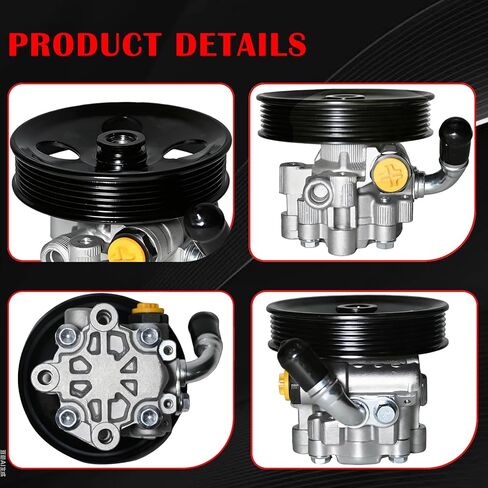 21-5439 Power Steering Pump with Pulley, Fit for Chrysler 300 2005-2010, Magnum 2005-2008, Dodge Charger 2006-2010, Challenger 2.7L 3.5L V6# 4782523AC 04892093AA in Saudi Arabia