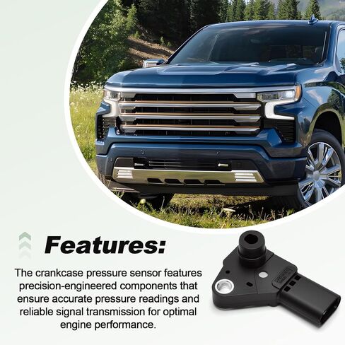 مستشعر ضغط علبة المرافق متوافق مع 2020-2024 XT5 2021-2023 Envision 2022-2023 Chevy Blazer 2023 Silverado 1500 استبدال 12718935 25203772 55509813 55492992 in Kuwait