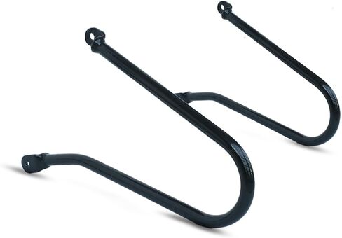 Trip Machine Company Saddle Stays Compatible with Triumph Motorcycles – Side Pannier Rails Saddlebag Support Bars, Heavy Duty Mild Steel Mount Brackets, Touring Luggage Support - Triumph Bonneville in Kuwait