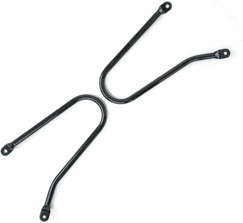 Trip Machine Company Saddle Stays Compatible with Triumph Motorcycles – Side Pannier Rails Saddlebag Support Bars, Heavy Duty Mild Steel Mount Brackets, Touring Luggage Support - Triumph Bonneville in Kuwait