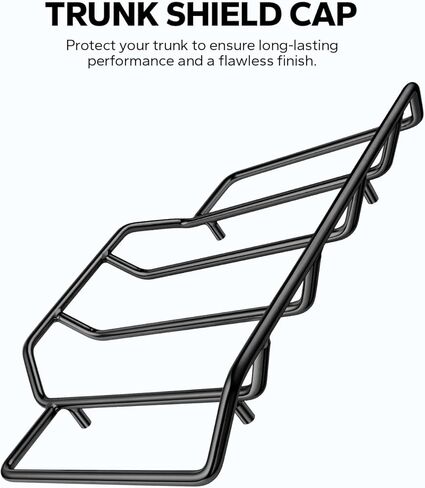 Tour Pack Luggage Rack Air Wing Trunk Top Rack Motorcycle Tour Pack Rack Compatible for Harley Touring Street Glide Electra Glide Road Glide Road King Ultra Limited 1984-Later, Black in Kuwait