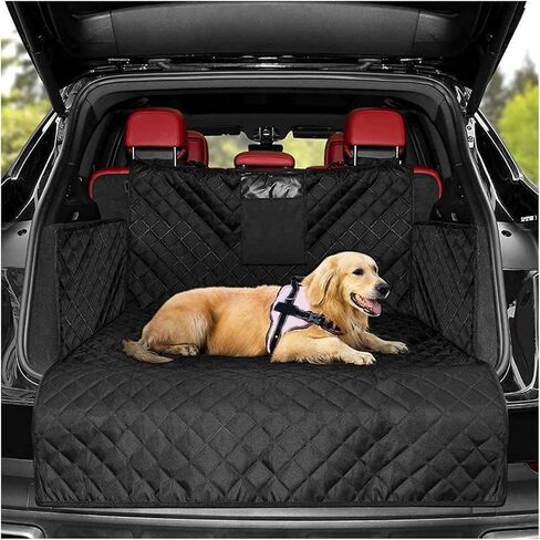 SUV Dog Cargo Liner لهوندا HR-V 2016-2020 2021 2022 2023 2024 2025 2026، غطاء شحن الحيوانات الأليفة مقاوم للماء ومضاد للانزلاق لصندوق السيارة، متين مقاوم للخدش غطاء مقعد الكلب لسيارات الدفع الرباعي in Kuwait