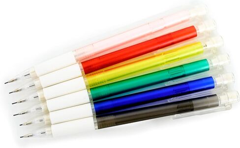 School Supply Boxes | Bulk Mechanical Pencils | 48 Total Mechanical Pencils | 0.7mm Lead, Assorted Colors in Kuwait